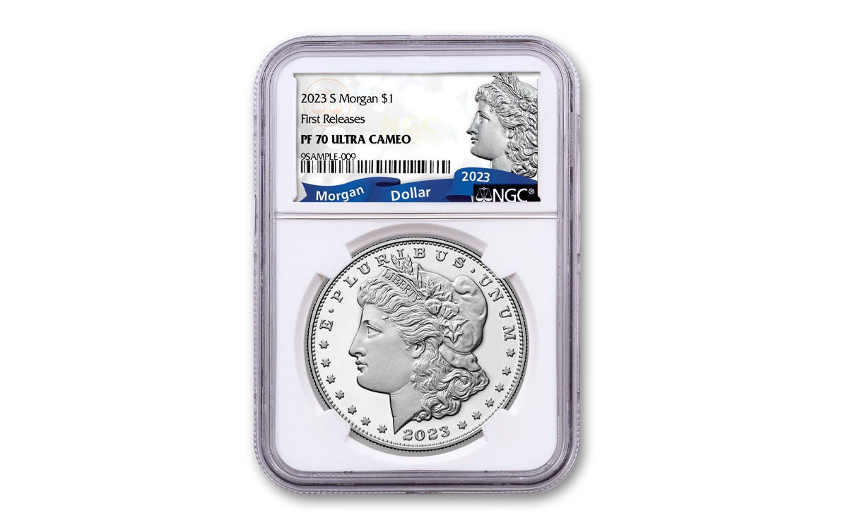 1879–2019 Smithsonian 1-oz Silver Morgan Schoolgirl Dollar NGC PF70UC |  GovMint.com