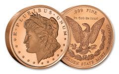 5oz Morgan Copper Round