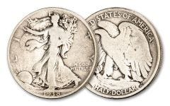 1938-D 50 CENT WALKING LIBERTY GOOD