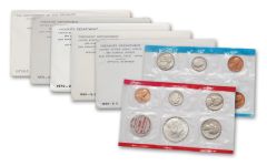 5PC 1968-1972 U.S. MINT SET COLLECTION