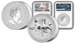 Silver Wedge-Tailed Eagle Coin | Australia Coins | GovMint.com.