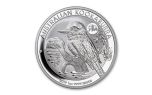 2019 Australia $1 1-oz Silver Beijing Panda Privy Marked Kookaburra Coin BU