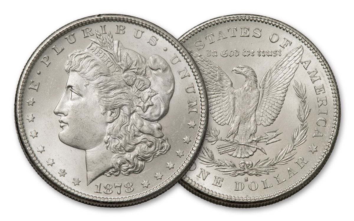 1878–1921 $1 Morgan Complete 32-Coin Date/Mint Mark Set XF-BU| GovMint.com