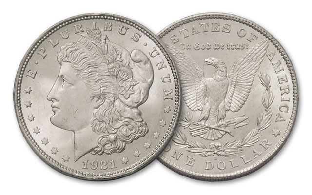 1921 S Morgan Silver Dollar Bu Govmint Com