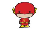 2020 Niue $2 1-oz DC Comics Chibi Flash Colorized Proof