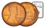 1949-S Lincoln Cent NGC/PCGS MS66 Red