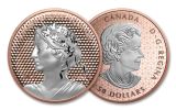 Canada 2023 Peace Dollar Ultra High Relief 5 oz Silver Pulsating Rose Gilt Proof $50 Coin GEM Proof OGP