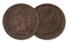 1865 1C INDIAN HEAD GOOD/VG