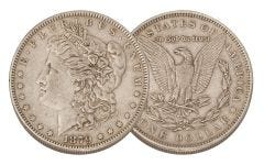 1879-P Morgan Silver Dollar XF