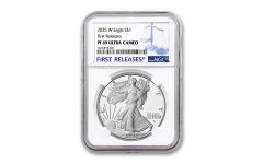 2025-W $1 1-oz. Silver Eagle NGC PF69UC First Releases