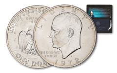 1971–1974 Eisenhower Dollar “Blue Ike” BU