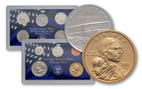 2001 United States Proof Set Govmintcom