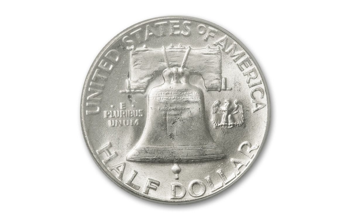 1955-P Silver “Bugs Bunny” Franklin Half Dollar BU | GovMint.com