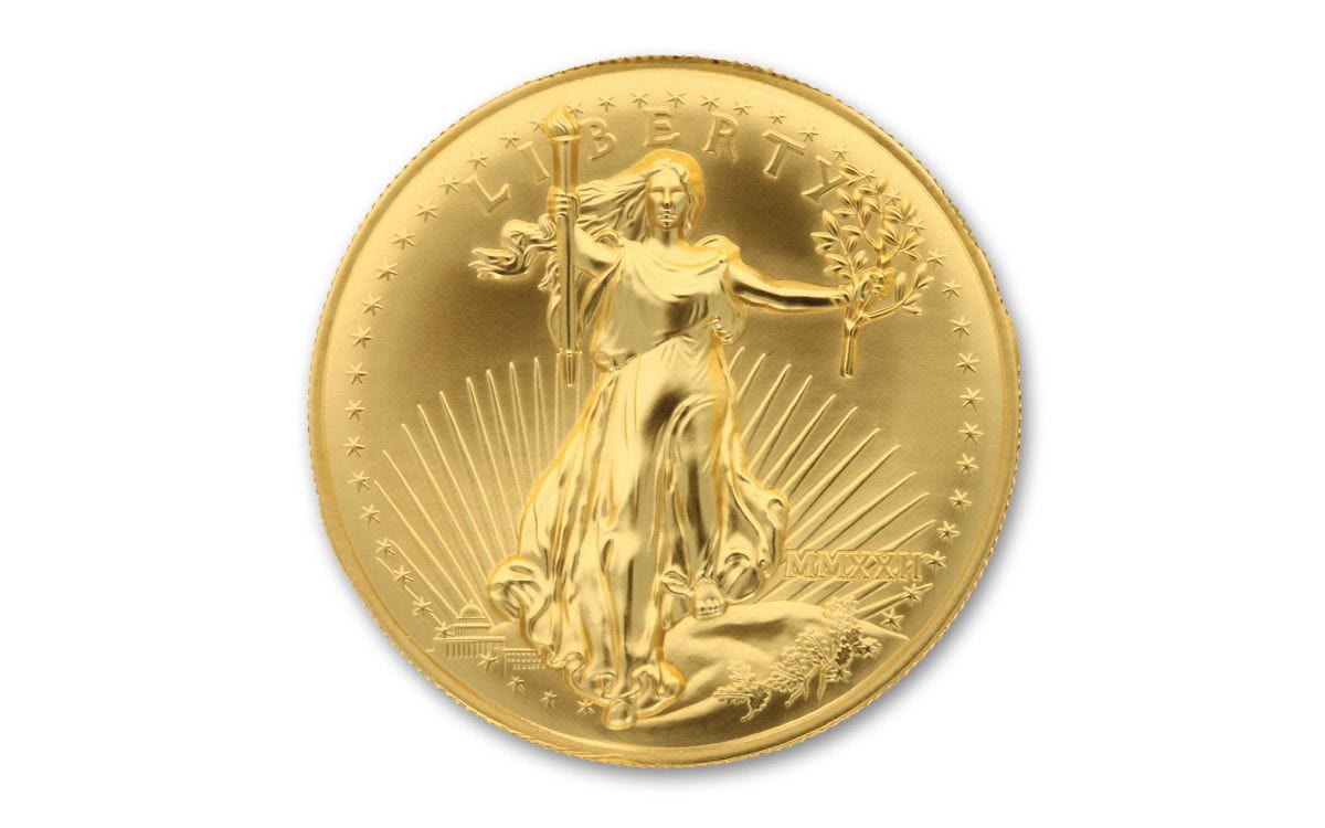 2022 NPF 1-oz Gold Saint-Gaudens Super Incuse Double Eagle NGC SP70 FDI w/Black  Core & Mercanti Signature | GovMint.com