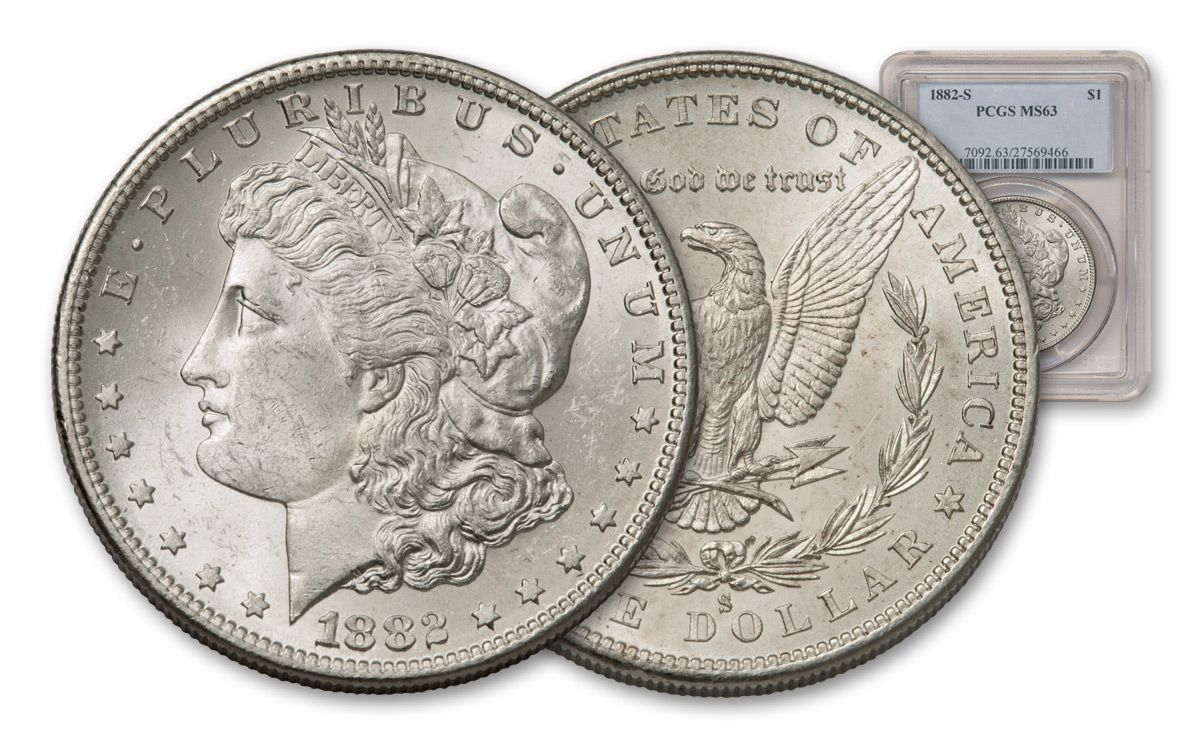 Morgan Silver Dollar Uncirculated 1882-S