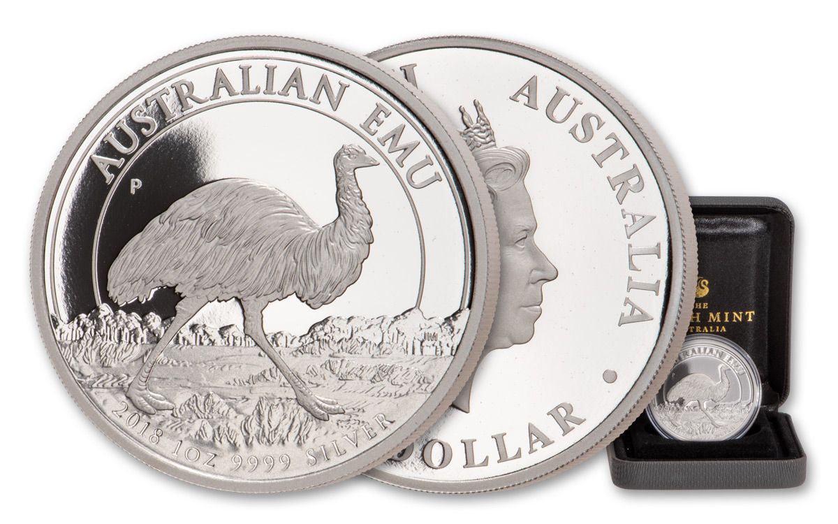 2018 Australia Emu 1-oz Silver Proof | GovMint.com