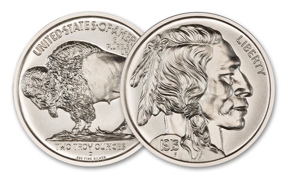 2-oz Silver American Coin Treasures Buffalo Nickel | GovMint.com
