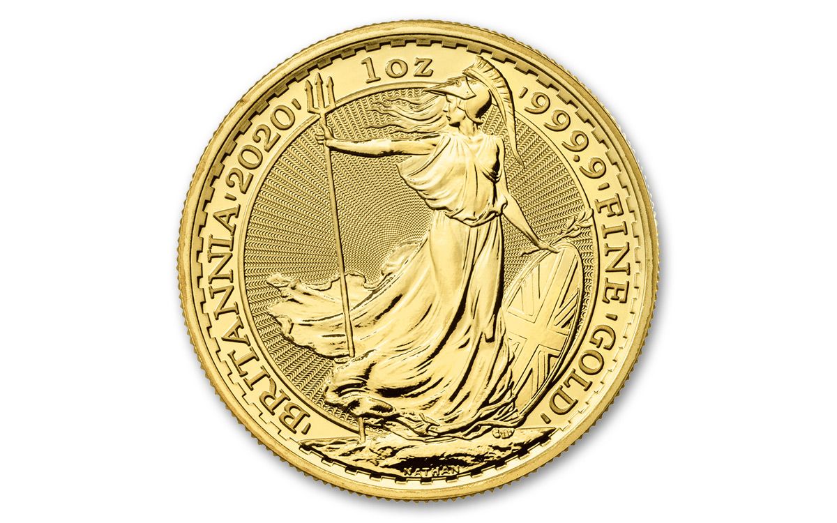 2020 Great Britain £100 1-oz Gold Britannia BU | GovMint.com