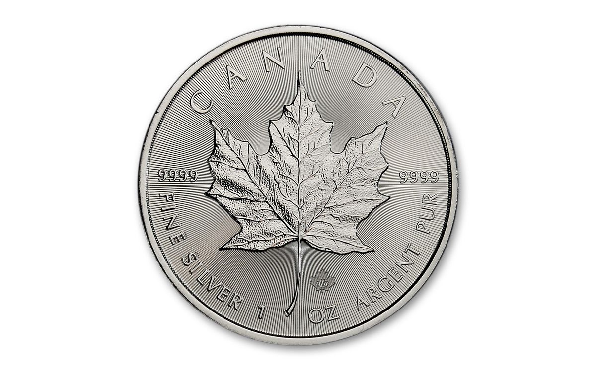 2020 Canada $5 1-oz Silver Maple Leaf Gem BU | GovMint.com