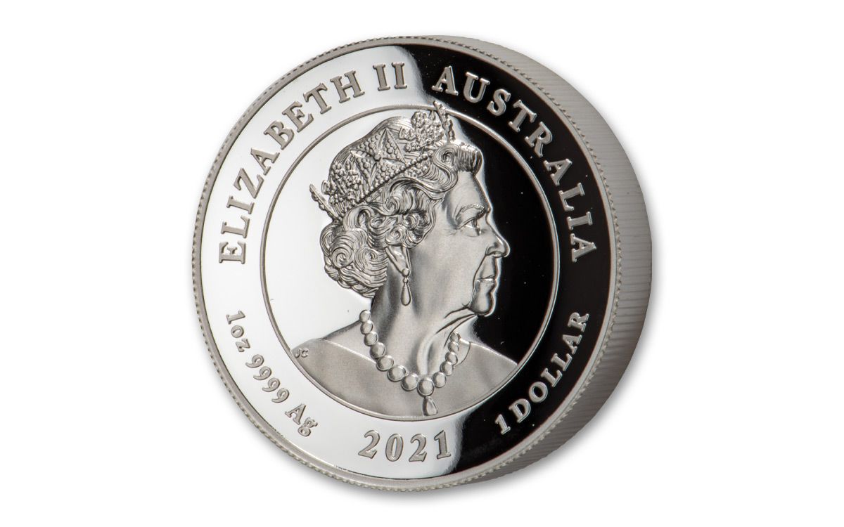 2021 Australia $1 1-oz Silver Winged Victory High Relief Proof ...