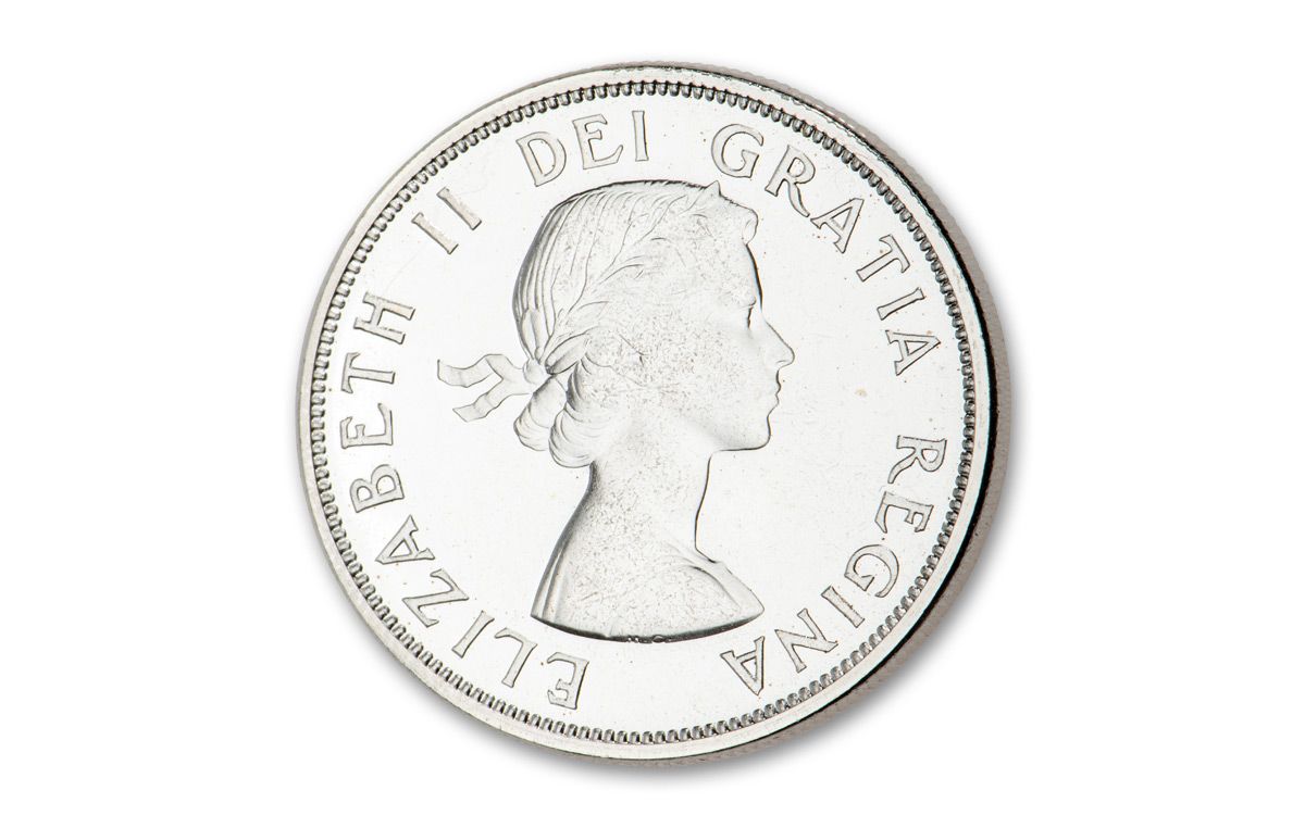 1966 CANADA 🇨🇦 Silver One 1 DOLLAR Coin, ELIZABETH II, BU, Free