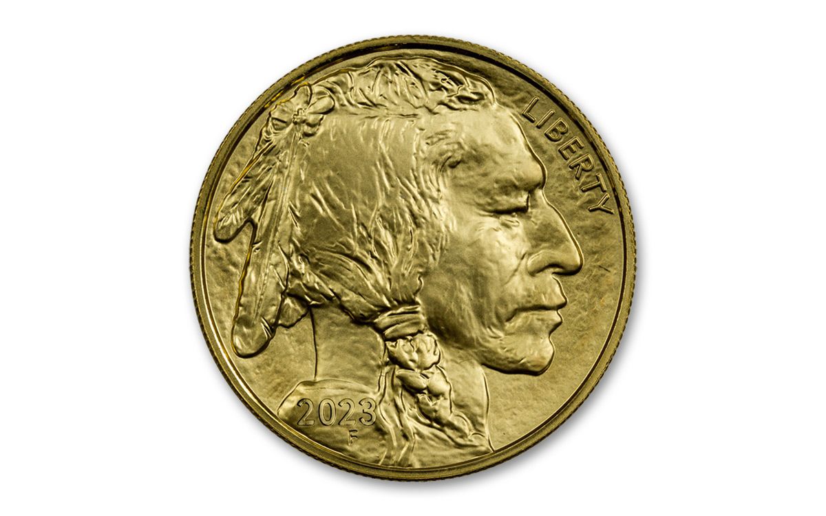 2023 $50 1-oz Gold Buffalo BU | GovMint.com