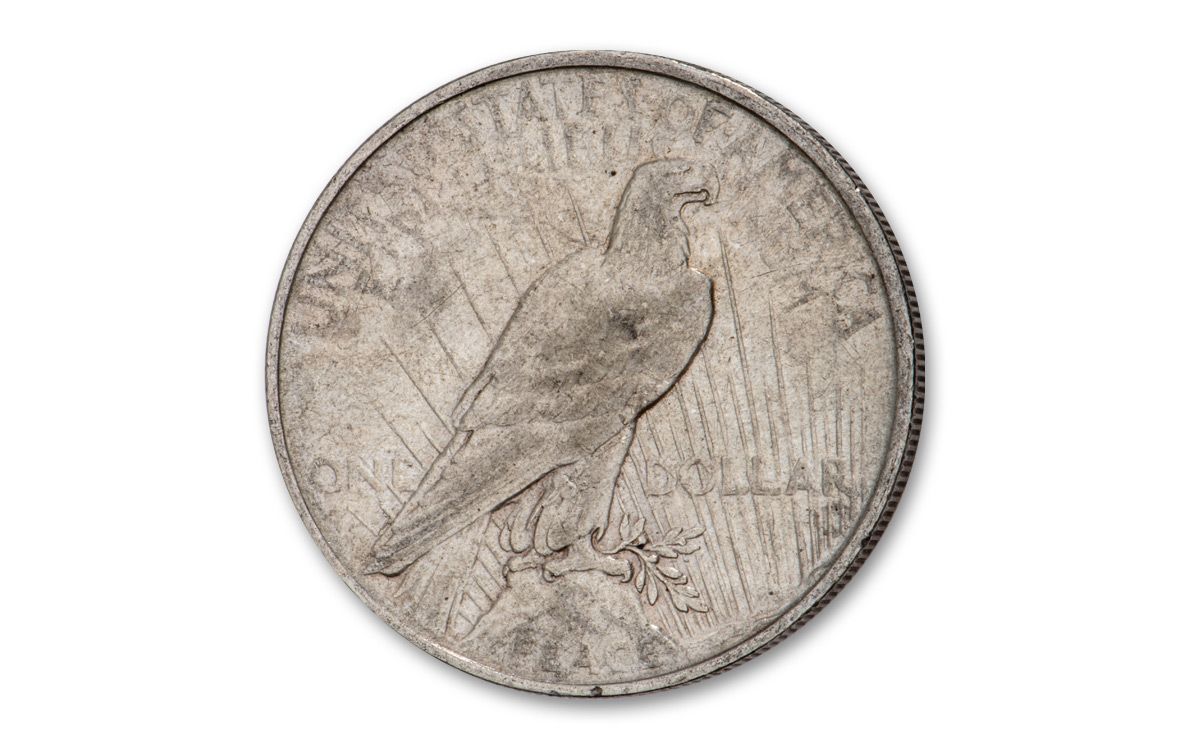 1924-P Peace Silver Dollar VG | GovMint.com