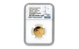 2017 Niue 25 Dollar 1/4-oz Gold Disney Mickey Fantasia NGC PF69UCAM First Releases