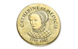 2017 France 50 Euro Gold Women of France Catherine De Medicis Proof