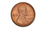 50PC 1944-S LINCOLN WHEAT CENT BU ROLL