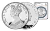 Great Britain 2021 2-Kilo Silver Gothic Portrait NGC PF69UC First Releases