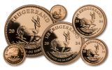 6pc South Africa 2024 Gold Krugerrand Prestige Proof Set w/ OGP